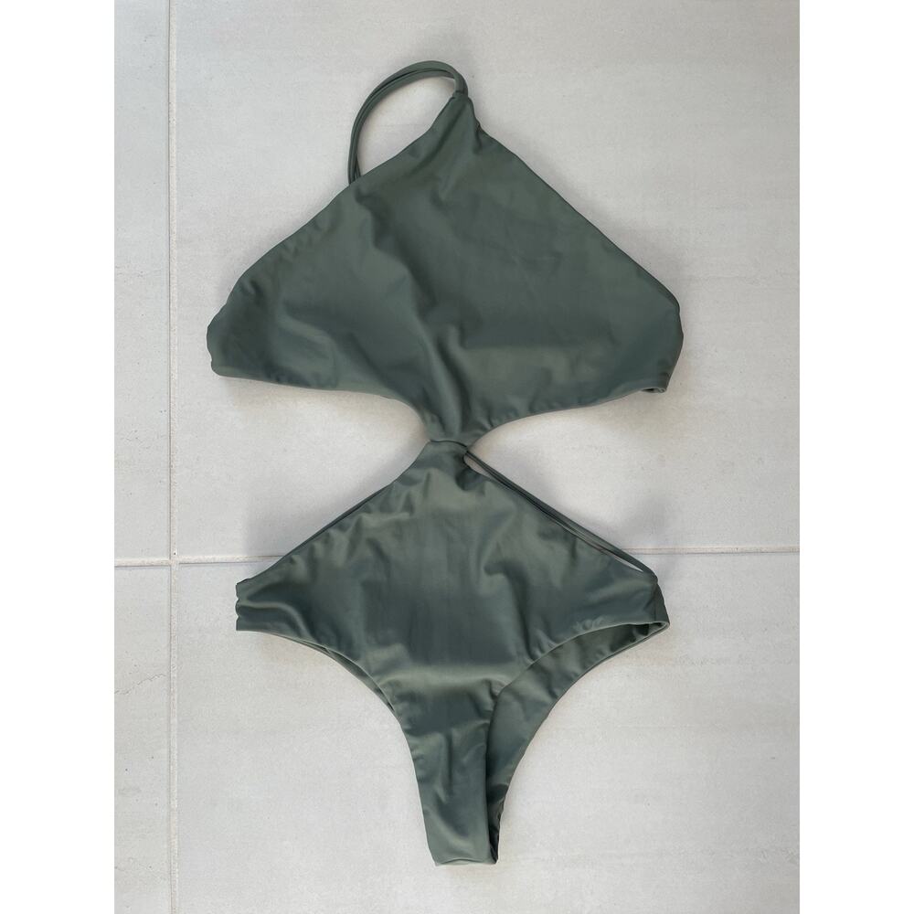 Aila Blue Swim One Piece Swimsuit Malone Beach Summer Swimwear